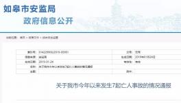 慘?。阂凰鄰S突發(fā)事故1人死亡！當(dāng)?shù)匾粋€(gè)月7起事故10人死亡被通報(bào)！