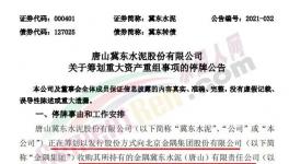 大事！冀東收購金隅水泥資產(chǎn)！