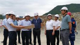 廣州市長前往旺蒼水泥開展石灰?guī)r調(diào)研！