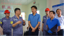 縣領(lǐng)導唐守淵調(diào)研東方希望豐都水泥！