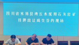 又一家水泥企業(yè)以“最高價”拍下石灰石礦采礦權(quán)！